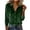 Green, variant on Womens Dressy Tops, Duoif Velvet Holiday Blouse, Long Sleeve Velour Shirts for Women Red S
