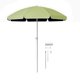 thumbnail image 4 of Sombrilla de patio exterior, toldo para picnic al aire libre, 1,7 m (5,6 pies), fácil de transportar, resistente. verde, 4 of 8