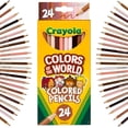 thumbnail image 2 of Set de Lápices de Colores Crayola Col Mundo 6 Juegos de 24 Colores Nuevos, 2 of 3
