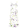 thumbnail image 2 of Women's Maxi Dress Sleeveless Carnival Holiday Outfits Printed V-Neck Spaghetti Strap Cami Long Dress with Slit (S, White), 2 of 8