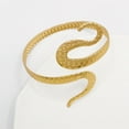 thumbnail image 3 of COMEET armlet bracelet, Elegant Arm Bracelet Vintage Coiled Snake Upper Arm Cuff Bracelet Girlfriend Gifts Upper Armband Female Arm Decoration, 3 of 8