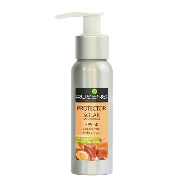 Protector Solar Facial FPS 50 RUSENS de Consistencia Ligera y Efecto Mate Sin Efecto Graso