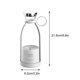 thumbnail image 4 of Blender Juicing Cup PC 350ML Durable Electric USB Rechargeable Portable Creative Battery Powered Poratble Food Mixer 26-27s, 4 of 5