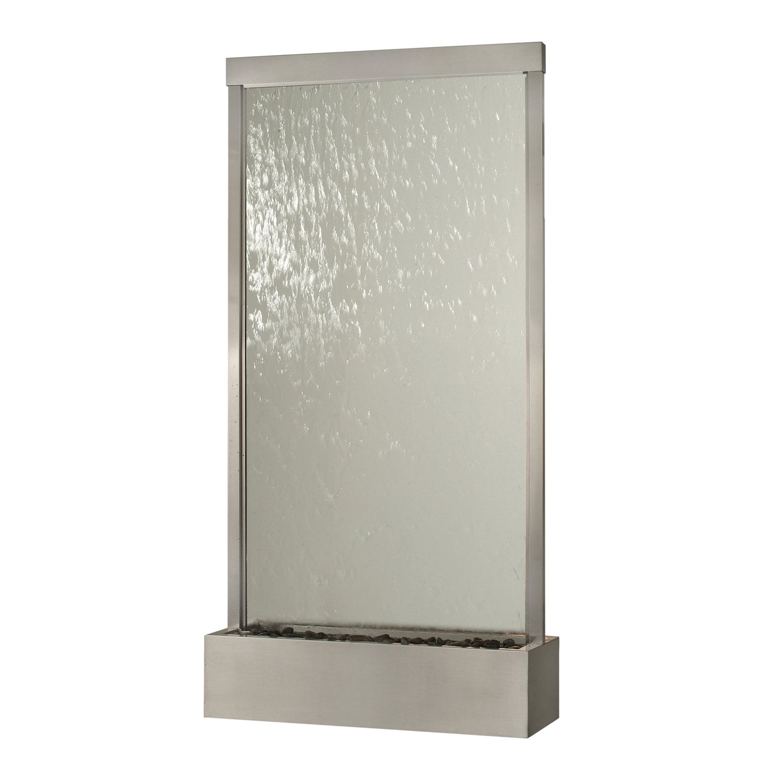 Bluworld Waterfall Grande Indooroutdoor Floor Fountain Brushed - Bluworld Waterfall Grande Indooroutdoor Floor Fountain Brushed Stainlesssteel Clear Glass Walmartcom bluworld waterfall grande indooroutdoor floor fountain brushed - bluworld waterfall grande indooroutdoor floor fountain brushed stainlesssteel clear glass walmartcom