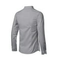thumbnail image 3 of hcuribad Mens Dress Shirts,2024 New Men's Popular Summer Leisure Printed Shirt Short Sleeve Shirt,Long Sleeve Shirts for Men,Big and Tall Shirts for Men,Button Down Shirt Men,() Grey 3XL, 3 of 3