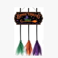 thumbnail image 1 of Letrero de madera para estacionamiento de brujas, decoración de Halloween, letrero colgante, 1 of 7