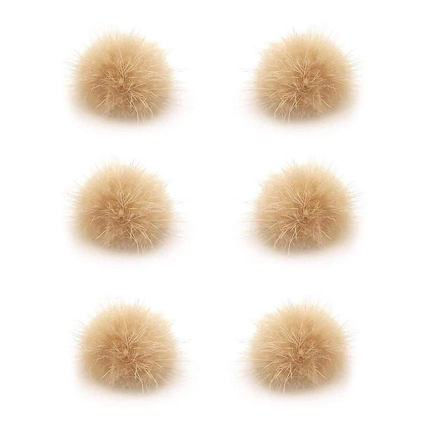 Uñas de peluche de peluche uñas 3D pelusa pelusa desmontable artes de uñas de bola de felpa magnética Cateissary CE007620-03