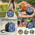 thumbnail image 5 of ZUXONGSY Stained Glass Butterfly Print Backpack 4 In 1 School Bag and Lunch Box Set for Teen Boys Girls School Bookbag with Pencil Case and Water Bottle Holder for Primary Kids Bagpack, 5 of 6
