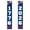 D, variant on 250th Anniversary USA Flag for 4th of July, Set of 2 Vertical Star and Stripe Door Decorations for Independence Day and Memorial Day, 71x12in
