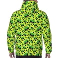 thumbnail image 7 of Lsque Frogs Pattern Casual Men's Hoodie,Hooded Sweatshirt with Kangaroo Pocket,Pullover Hoodie-XX-Large, 7 of 7