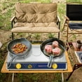 thumbnail image 3 of Vivicreate 2-Burner Propane Outdoor Stove, 3 of 8