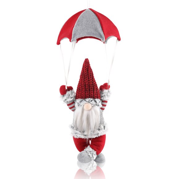 Advancent Adornos navideños Fiesta Colgante Muñeca Decoración de pared Vacaciones Granja Festival Inauguración de la casa Arte Decorativo para el hogar Kits de decoración para fiestas Rojo Advancent HA010001-01
