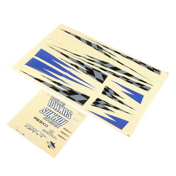 E-flite Decal Sheet Su-29mm Gen 2 EFL8802 Replacement Airplane Parts