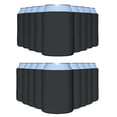 thumbnail image 1 of Can Cooler Sleeves PartyPrints Charcoal, 100 unidades, 355 ml, 473 ml, 1 of 7