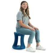 Simplay3 Live Fit 17 Active Balance Chair for Ages 8-12, Union Blue