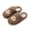 Coffee, variant on Women's Teddy Fleece Bear Slippers Warm Plush House Shoes Thick Sole Cozy Indoor Outdoor Fall Winter Footwear