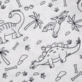 thumbnail image 5 of WIBACKER 2-9T Funny DIY Painted Pajamas for Boys Dinosaur Summer Short Sleeve PJ Set You Can Color With Markers, 5 of 14