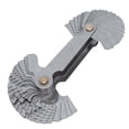 thumbnail image 4 of Calibre de paso de rosca, calibre de paso de rosca, calibre de tornillo de acero inoxidable plateado, medida de rosca métrica, durabilidad extendida, 4 of 12
