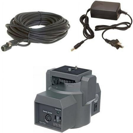 UPC: 0741147951274 | Bescor MP1XL Motorized Pan & Tilt Head Kit with Power Supply 50 Remote Extension
