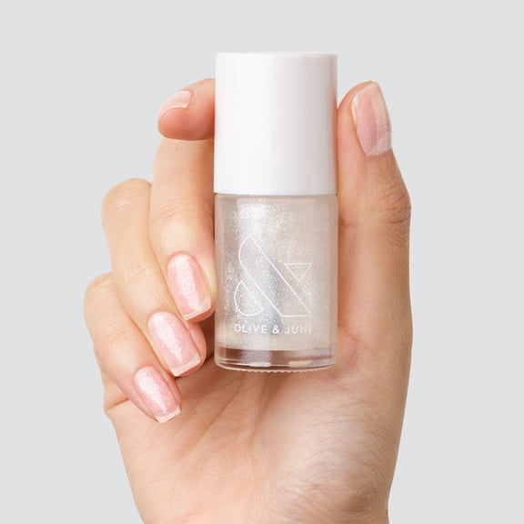 Olive & June Long Lasting Nail Polish, Cosmic, Clear Sparkle, 0.46 fl oz