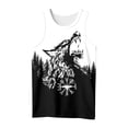 thumbnail image 4 of Telankuip Men's Funny Pattern Print Muscle Tank Tops for Retro Athletic Workout Sleeveless T-Shirt Lightweight Comfy Casual Streetwear Graphic Tee 2-White S, 4 of 4