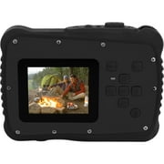 Angle View: Coleman Black C6WP MiniXtreme HD Video Waterproof Digital Camera Kit