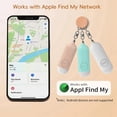 thumbnail image 3 of Self- Alarm Smart Tag Gps Tracker Portable Rechargeable Alarm Key Child Finder Pet CarMini Airta(Black), 3 of 5