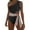 White, variant on QHFBli Women's One Shoulder One Piece Swimsuit Cutout Bathing Suits Mesh Swimwear for Teen Girls