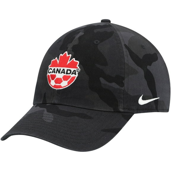 Men's Nike Camo Canada Soccer Campus Adjustable Hat