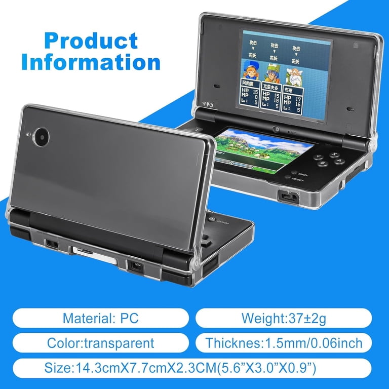 ニンテンドー DSi ケース付き Crystal Clear Hard Shell Protective Case Cover for Nintendo DSi