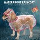 thumbnail image 2 of Poncho impermeable y cortavientos para perros y cachorros, talla M (rosa), 2 of 5