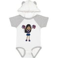 thumbnail image 3 of Inktastic African American Girl, Cheerleaders, Cheerleading Girls Baby Bodysuit, 3 of 5