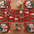 thumbnail image 4 of Winter Christmas Trees Snowflakes Xmas Table Runner Table Decoration for Home Kitchen Dining Holiday Decor 13x90 Inch, 4 of 6