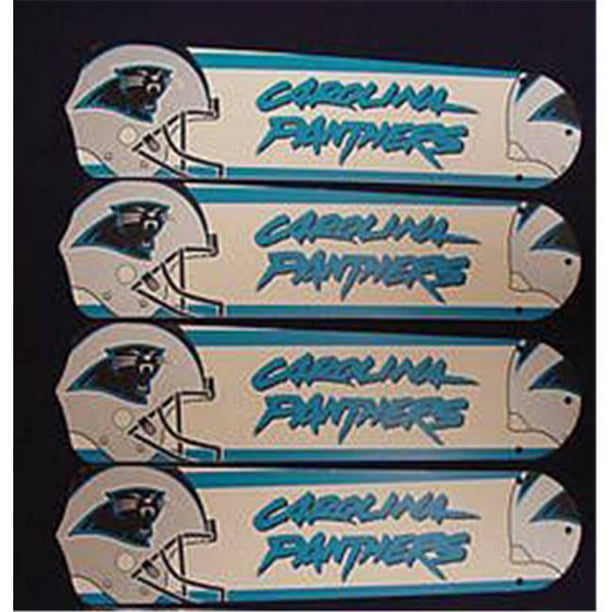 Ceiling Fan Designers 52SET-NFL-CAR NFL Carolina Panthères de Football 52 Po Ventilateur de Plafond Lames Seulement