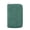 Green, variant on Zippered1eatherNotebook Binder Cover with Card Pocket Elastic Pen Slot Refillable 6 Rings Binder Cover for Planner