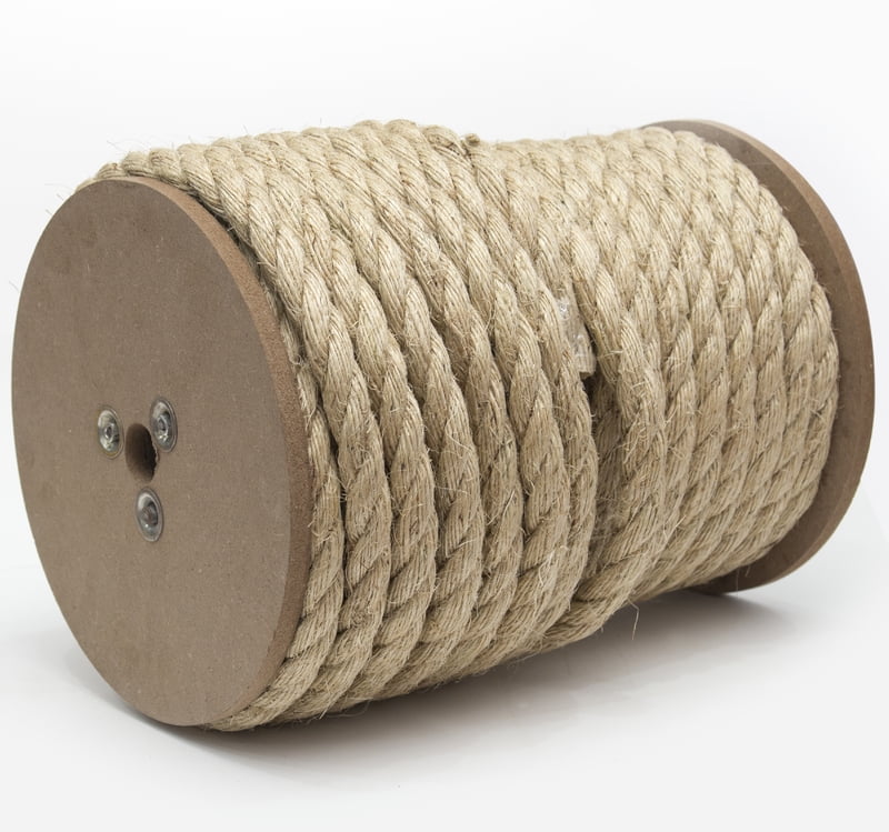 644451TV Sisal Rope, Twisted, Natural, 1/2In. x 250Ft.