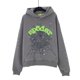 thumbnail image 1 of Sudadera con capucha rosa con la misma letra de espuma del cantante de hip-hop Sp5der Young Thug 555555146# gris, 1 of 5
