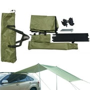 Car awning, waterproof sun sail, car camping, 300 x 150 cm, car tailgate tent