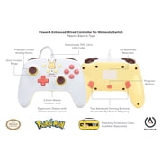 PowerA Enhanced Wired Controller for Nintendo Switch - Pikachu Electric Type