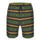 thumbnail image 3 of Balery Carnival Mardi Gras Traje de Baño Estilo Hawaiano para Hombre, Shorts de Secado Rápido con Bolsillos-Large, 3 of 6