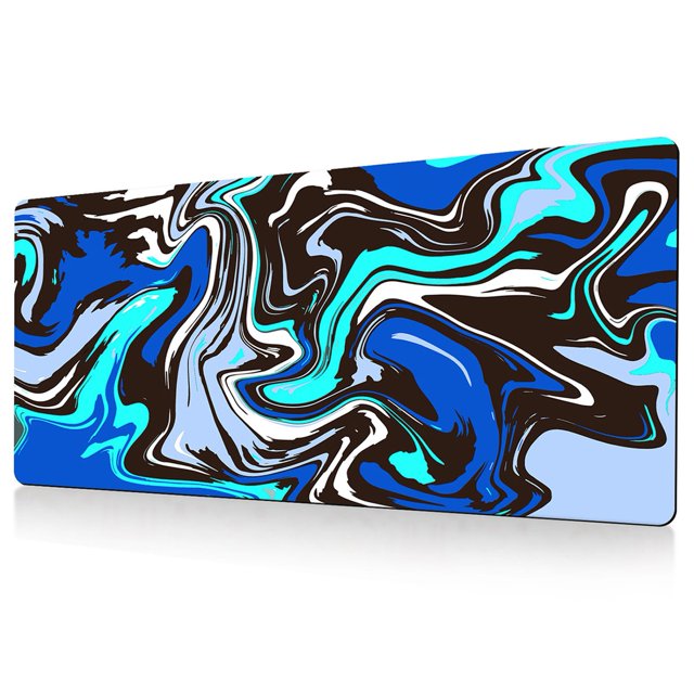 Gaming Accessories Large Gaming Mouse Pad Anti-wear Full Desk Coverage Vibrant Color Graphic Design Mouse Keyboard Desk Mat