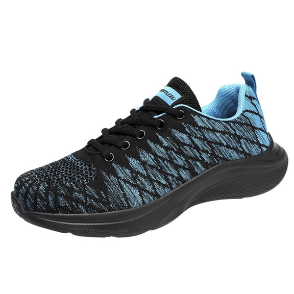 NOKIO Fashion Sneakers for Women Breathable 𝖫a𝖼e Up Tennis Shoes with Flexible Cushioning Sole, Comfortable Outdoor Running Shoes Non-S𝗅ip Athlet𝗂c Shoes for Summer and Autumn