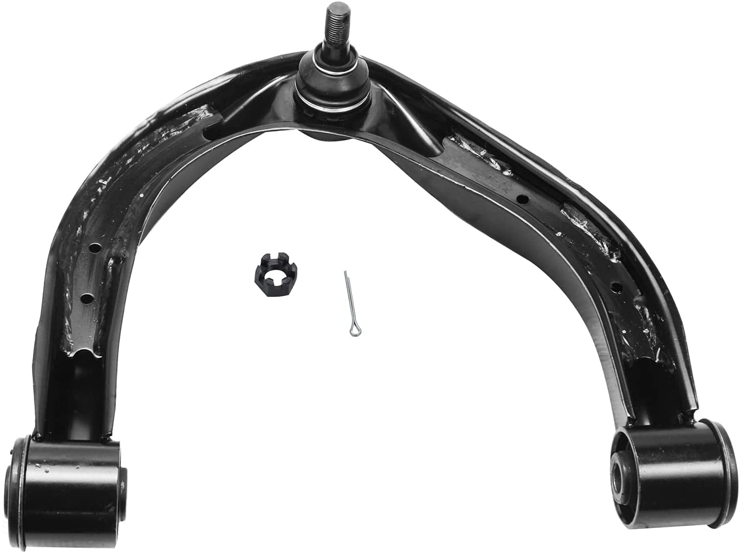 Detroit Axle - Front Upper Control Arm w/Ball Joint Replacement for Nissan Pathfinder Armada Titan Infiniti QX56 QX80 Fits select: 2004-2008 NISSAN TITAN XE/SE/LE, 2017 NISSAN ARMADA PLATINUM