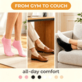 thumbnail image 4 of TRANSLINK 8 Pack Low Cut Ankle Socks for Women No-Show Invisible Casual Breathable Athletic Socks Bulk for Sports Daily Wear, 4 of 8