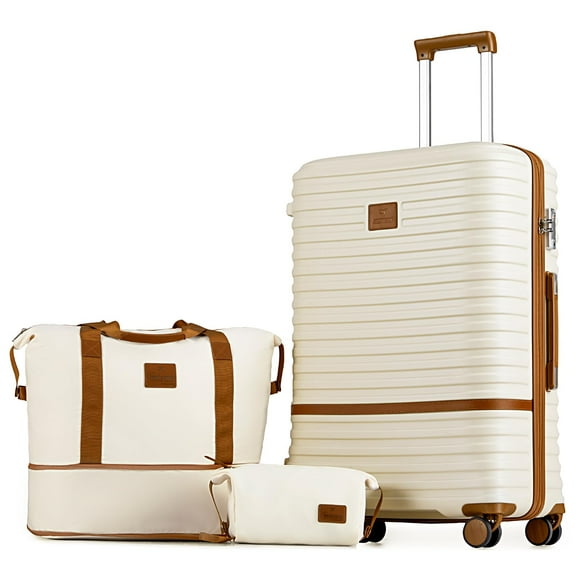 Juego de 3 piezas con tapa rígida Luggage Joyway, tamaño grande, 71 cm, con rueda giratoria