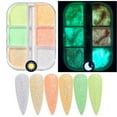 Luminous Neon Nail Powder Glow In The Dark Luminous Pigment Body Paint