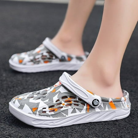

Men Summer Shoes Sandals Men s Holes Sandals Hollow Breathable Flip Flops Croc Shoes Fashion Beach Slippers Big Size 47 48 49