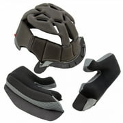 Fulmer 201 Zen Helmet Inner Top Liner Pad Set Black SM