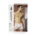 thumbnail image 3 of Lacoste Men's Iconic Classic 2 Pack Cottonstretch Trunks, Black \ Silver,S - US, 3 of 4