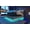 King + Gray + Linen, variant on Twin size Upholstered bed, 360 surround LED function, Buttons/Apps/Remote Control, hydraulic storage bed with USB Type-C charging, Black, PU (Without mattress)